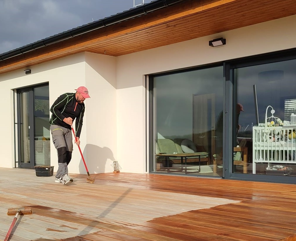 Woodcare Péče o terasu ošetření olejem
